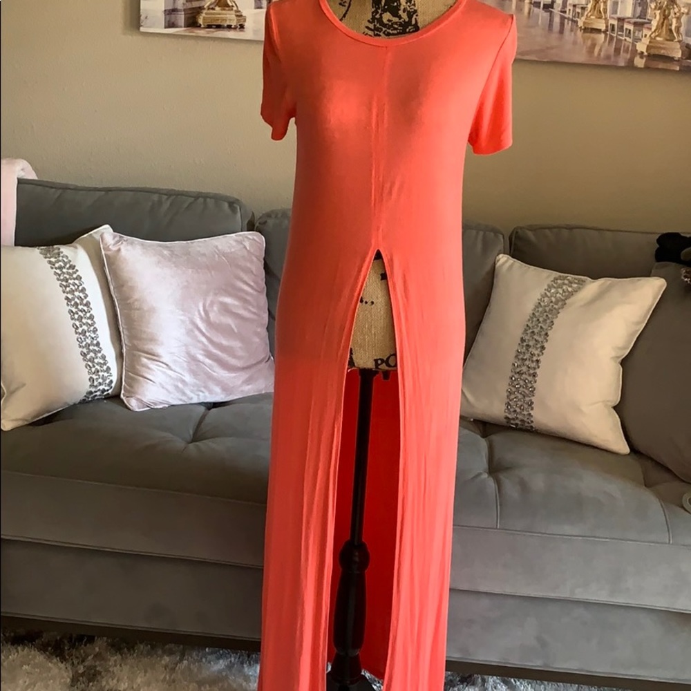 On the Road floor length tshirt